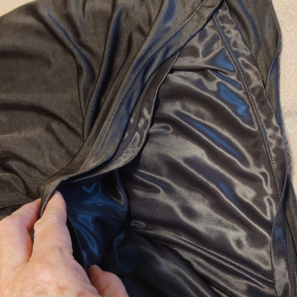 Express Gray Strapless Dress - Picture 7 of 7